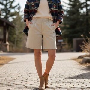 Pendleton Cream Chino Shorts